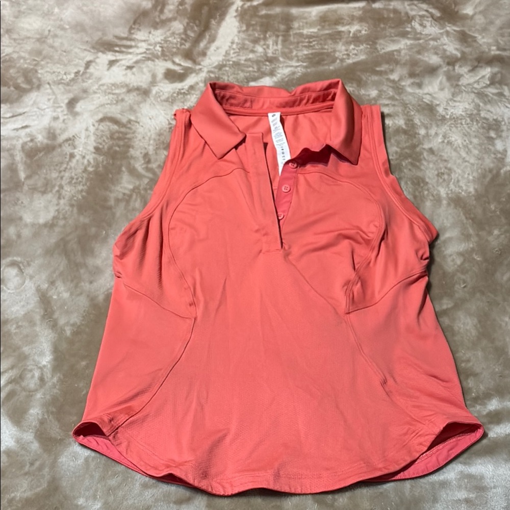 Lululemon Women's Coral Sleeveless Top
